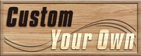 CUSTOM WOOD SIGN Design your own 3D Wooden Bar Sign