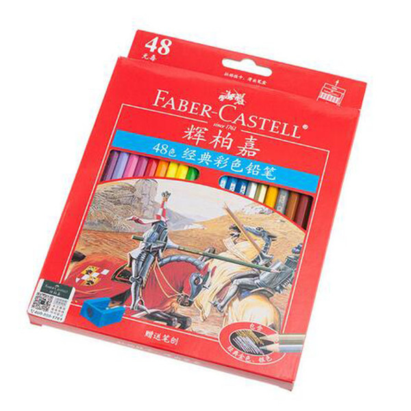 2015 Painting Supplies Faber Castell 48 Classic Colour Pencil Colored Drawing For Artist Set free shipping