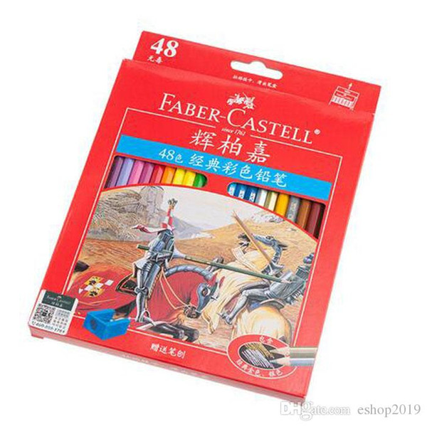 2016 Painting Supplies Faber Castell 48 Classic Colour Pencil Colored Drawing For Artist Set free shipping