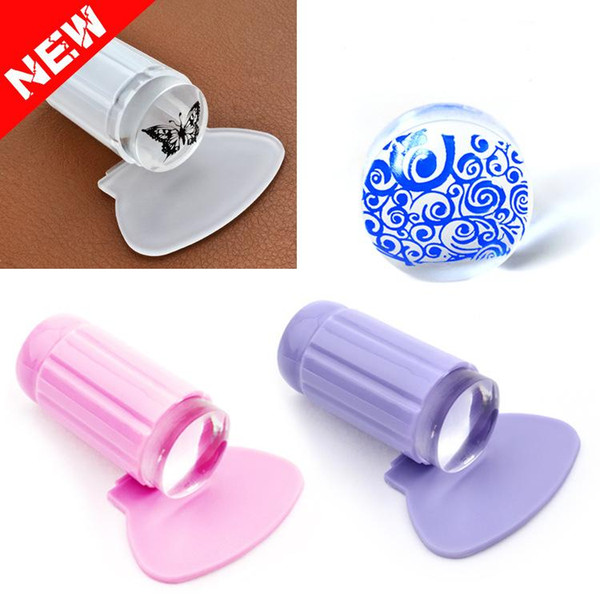 Well use nail art templates,Silicon materials beauty nail printing take stamps,size in dia2.8cm silicon