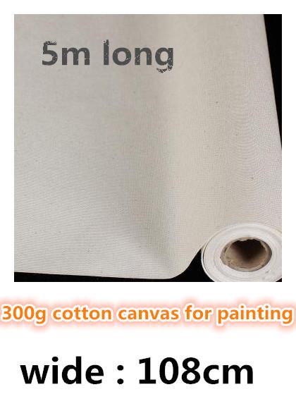 42in x 5m painting canvas roll , 100% cotton canvas roll , Painting canvas