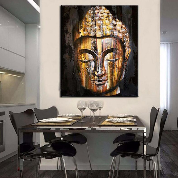 unframed Tear of Buddha painting Religion wall canvas art Bodhisattva indian God asian Buddhism canvas picture for wall decoration