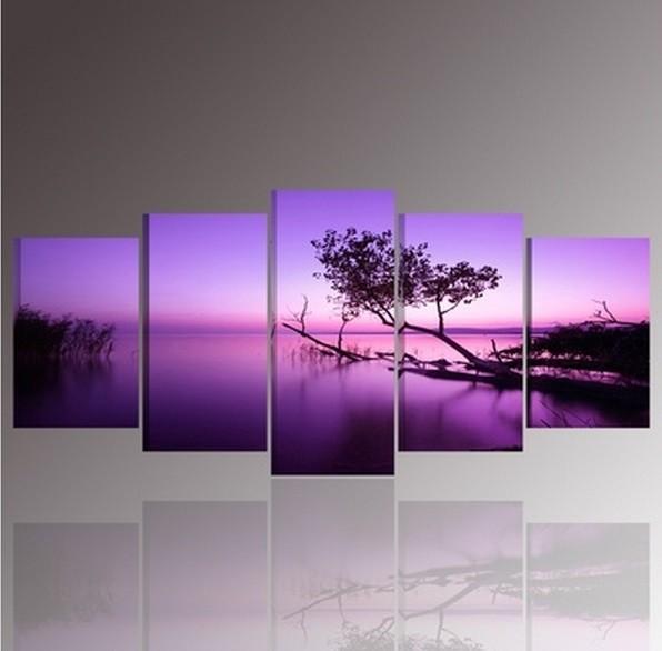 New 2016 modular home decoration 5 Panel Wall Art Painting Pictures Print On Canvas The Picture For Home Modern Decoration piece