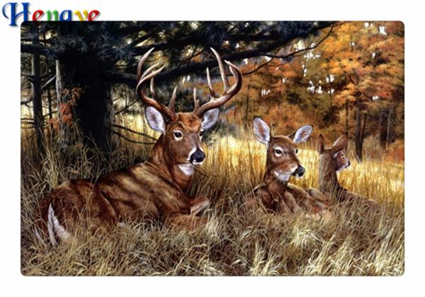 5D Diamond embroidery animal Sika deer diy diamond painting cross stitch kit resin full round&square diamond mosaic home decor gift yx1975