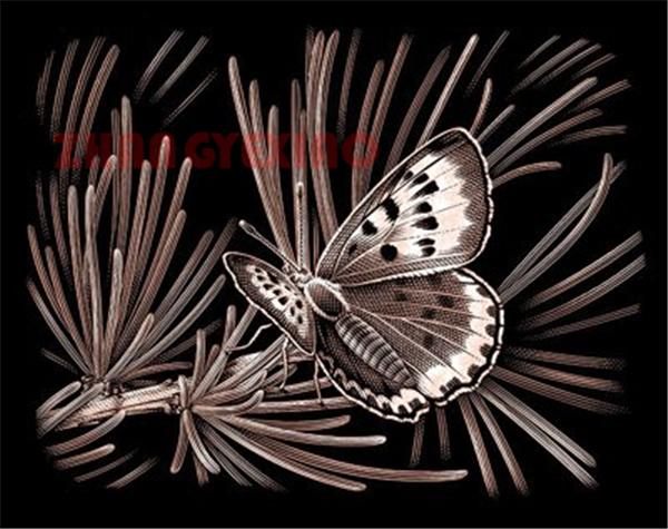 Rhinestone full round&square diamond embroidery butterfly flower diy diamond painting cross stitch kit home mosaic decoration AA0162