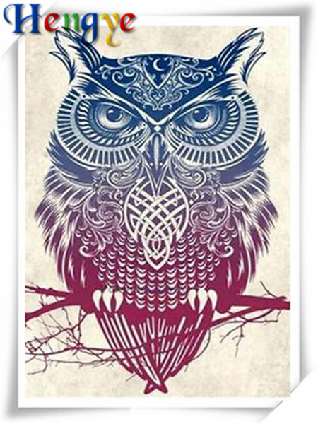 Diy diamond painting cross stitch kit rhinestone mosaic home decor gift animal cute owl full round&square diamond 5D embroidery yx2755