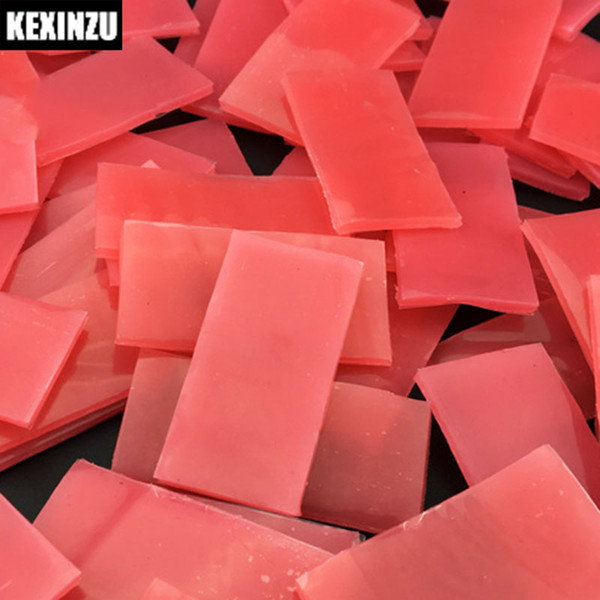 Kexinzu 2*4CM Pink Diamond Painting Mosaic Tool Clay Glue Mud Diamond Embroidery square and round Accessories