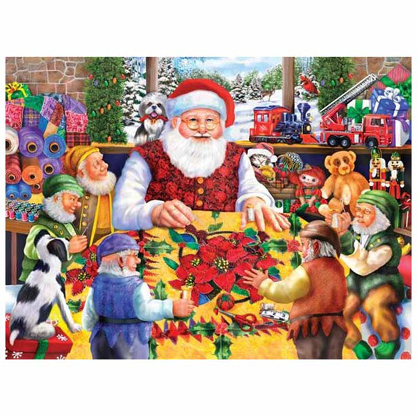 DIY 5D 3D Full Square Round Diamond Painting Embroidery Mosaic Pictures Arts Hobby Craft Home Wall Decor Santa Claus Christmas Gift