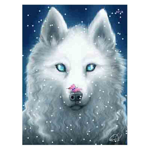 kexinzu 5D DIY Diamond Painting Wolf Animals Embroidery Full Square Round Stone Beads Diamant Cross Stitch Mosaic Gift