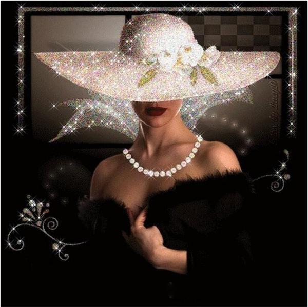 Diy diamond painting cross stitch kit rhinestone full round diamond embroidery cartoon sexy lady home mosaic decoration yx4030