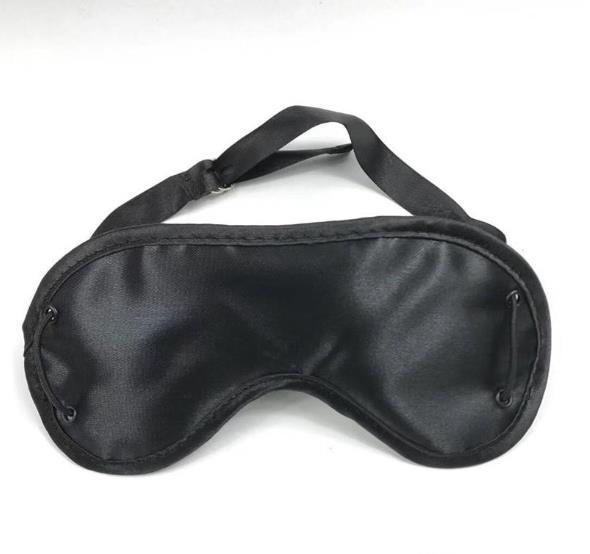 New Item 2pcs/lot Fashion VIP Gift C style Travel Blindfold Sleeping Eye Mask with logo