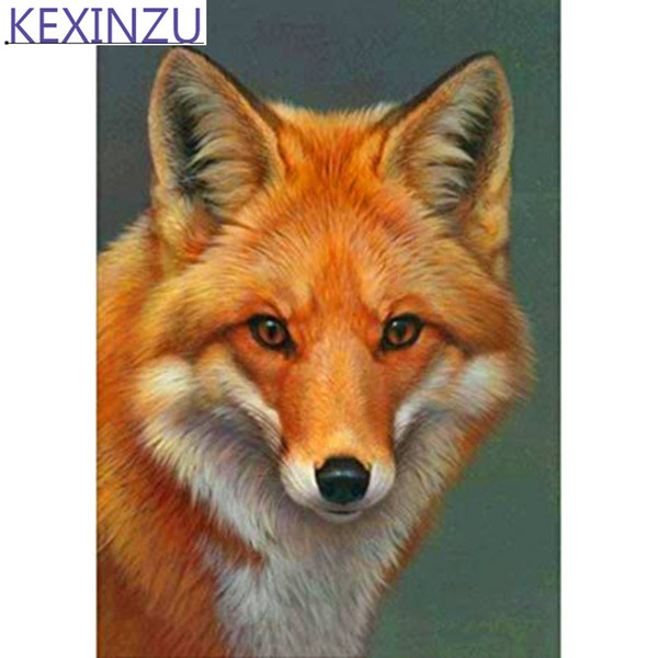 Kexinzu Full 5D diamond painting Kit Animal Decorative painting Room Embroidered diamond cross stitch picture paintin