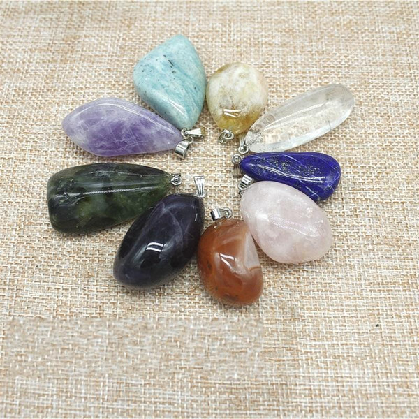 Popular Exquisite Necklace Pendant Colorful Natural Teardrop Type Blue Kyanite Beads Jewelry For Women Ornament Accessories New 4 5mt2 BB