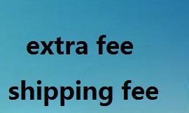 extra fee or shipping fee