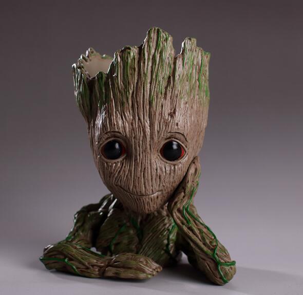 Tree Man Anime Figure Carved Wood Sprites Action Figures Collectible Toys PVC Guardians Galaxyest Gift for Children