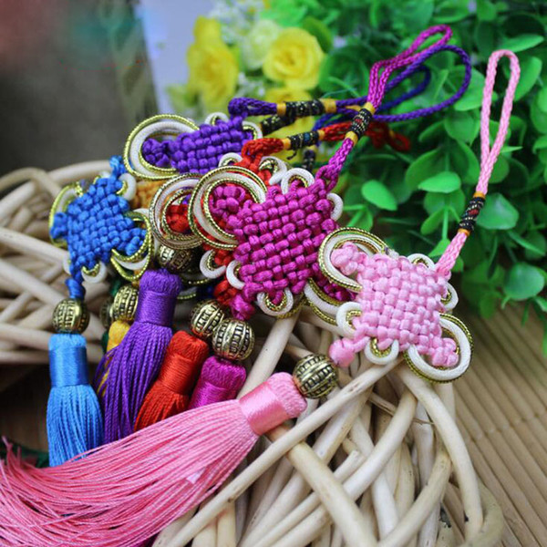 Traditional Chinese Knot Pendant Lucky kont oration Chinese Characters Fu Word Spring Pendant Gift Car Hanging Accessory souvenir