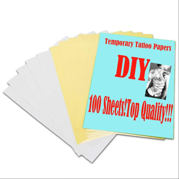 A4 DIY Temporary Tattoo Transfer Papers Inkjet Stencil Paper Holiday Tattoos,Party Tattoos,EDM Concert Fun Tattoos