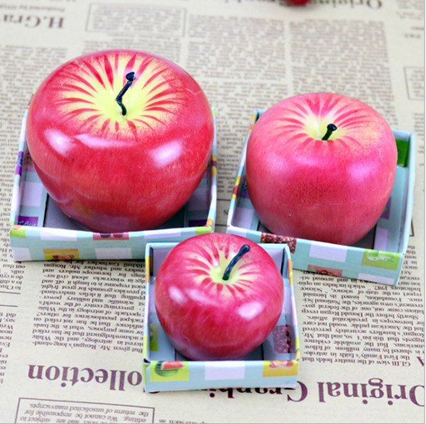 Simulation Fruit Candle Christmas Valentine's Day Birthday Gift Creative Christmas Eve Creative Decoration Business Gift Candle Gift