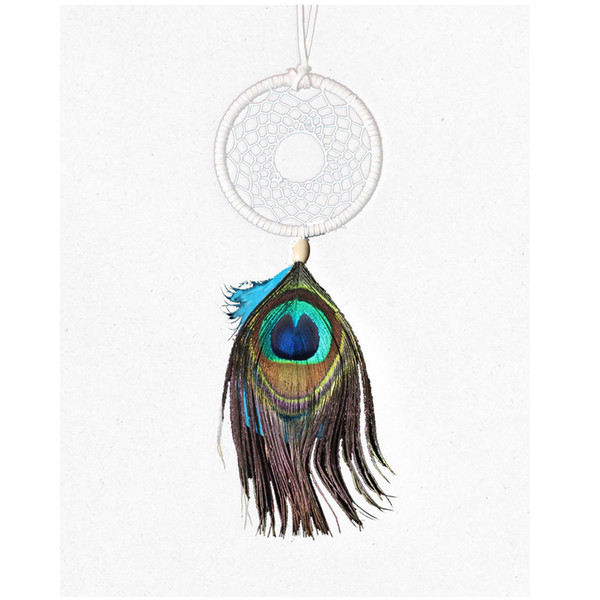 Small Bronze Bells Dreamcatcher Wind Chimes Car