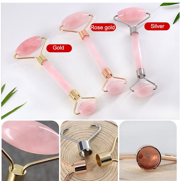 1Pcs Gua Sha Natural Jade Face Eye Massager Facial Slimming Anti Wrinkle Roller K00237