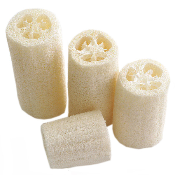 Natural Loofah Body Bath Shower Sponge Back Brush Brush Exfoliating Body Cleaning Brush Natural Luffa Cut