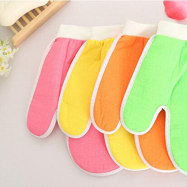 Wholesale Hot selling Bath towel Bathing Shower Gloves Massage Gloves Cleaning Towel & bath Shower Brushes Free Shipping