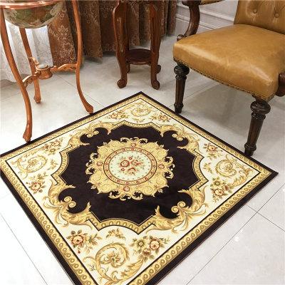 European Tapestry Anti-slip Carpet Square Water Adsorption Bath Mat Tables And Chairs Carpet Living Room or Kitchen WC Bath Rug Aisle Carpet