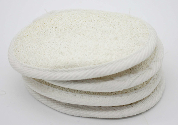 12x9cm Natural Loofah Sponge Body Rub Loofah Pad Paddle Cushion Skin Massage Body Exfoliating Remove Dead Skin Health Care