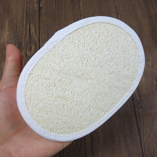 10*14cm natural bath loofah pad loofah scrubber remove the dead skin loofah pad sponge home and hotal