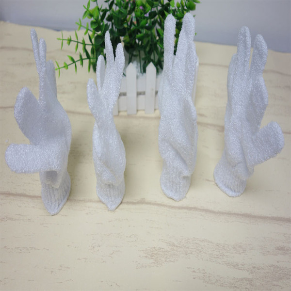 EMS DHL Exfoliating Bath Glove Five fingers Bath bathroom accessories nylon bath gloves Bathing supplies products