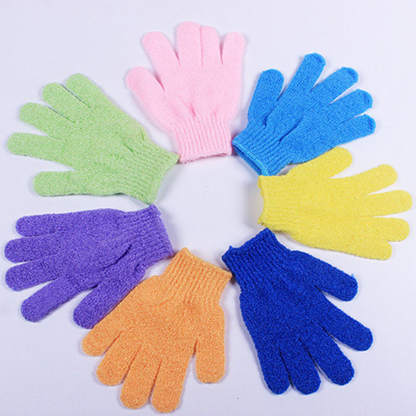 Free shipping Moisturizing Spa Skin Care Cloth Bath Glove Exfoliating Gloves Cloth Scrubber Face Body