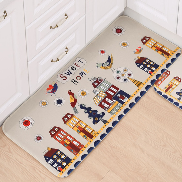 Lovely Cartoon Bath Mat Tapete for Toilet Bathroom 40x60cm tapetes de cozinha Alfombra Infantil Doormat alfombras zerbino Non-Slip Bath Rugs