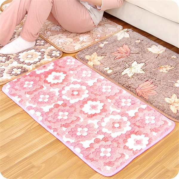 Cheap Bathroom Products Doormat Floor Bathroom Non-slip Bath Mats Home Decor Bathroom Mat Absorbent Slip-resistant Pad Bath Mat Kitchen Rugs