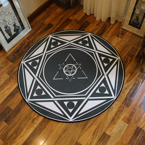 Children's Room Cartoon Lovely Carpet Computer Bedroom Floor Mat Rug Simple Hanging Basket Cloakroom Table Circular Swivel Chair Writing Mat