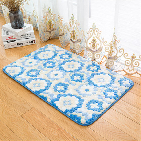 Soft Bathroom Rug For Decor Floor Mat Bed Rugs For Living Room Kitchen Carpet WC Mat Anti-slip Bathroom Carpet Non-slip Rugs Bath Carpet