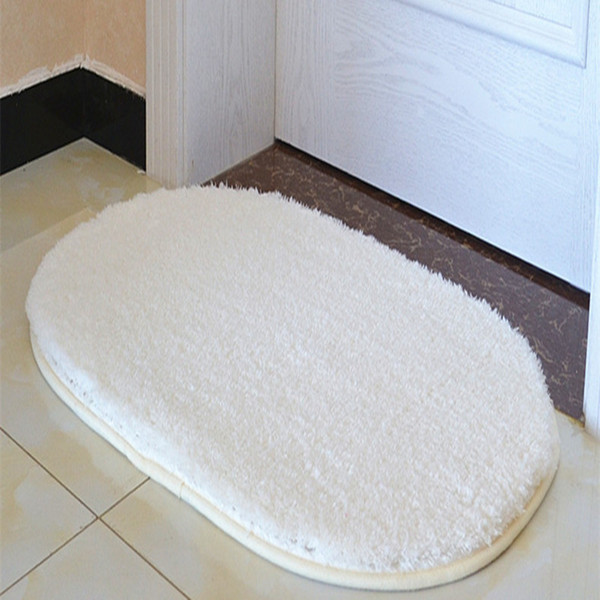 2 Colors Cheap Barthroom Mats Entrance Floor Rugs Mat For Kitchen Living Room Anti Slip Bath Mat Shower Carpets Doorway Rugs