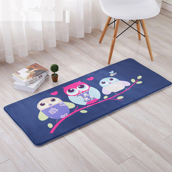 Cute Home Decoration Size 40*60 cm Bathroom Carpet Mats Doormat Kitchen Pad Bath Mats Water Absorbent Non-slip Mat Tapete Living Room Carpet