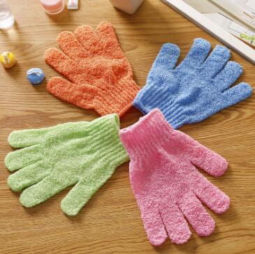 Moisturizing Spa Skin Care Cloth Bath Glove Exfoliating Gloves Cloth Scrubber Face Body Bath Gloves CCA7794 1000pcs