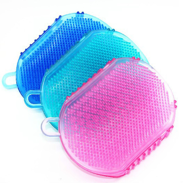 Bath Gloves Exfoliation Shower Bath Brush For Body Cleaning Silicone Exfoliating Brush Scrubber Bath Scrub Glove Spa