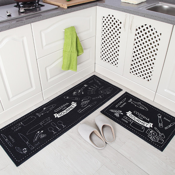 2 Pcs/Set High Absorbency Bath Mats Carpet, Kitchen Anti Slip Large Bathroom Rug Mats, Toilet Mat Bathroom Carpets And Rugs
