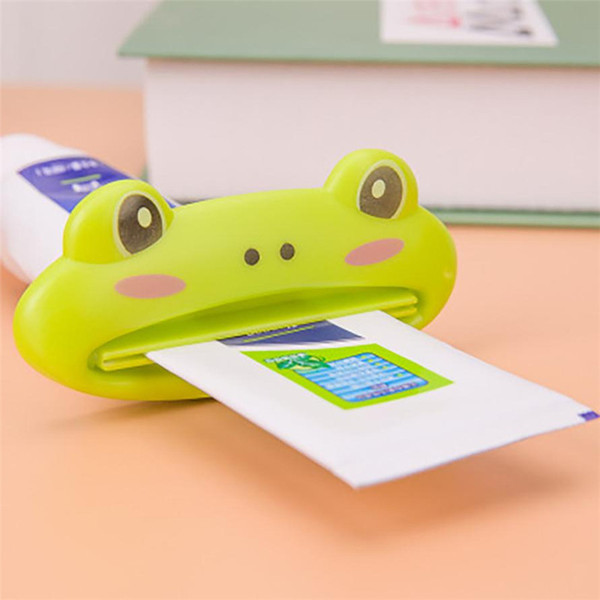 Cute Animal multifunction squeezer / toothpaste squeezer Home Tube Rolling Holder Squeezer Easy Cartoon Toothpaste Dispenser
