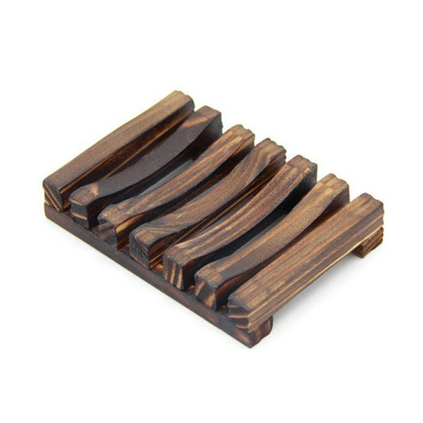 Vintage Wooden Soap Dish Wooden Soap Dishes Tray Holder Storage Soap Rack Plate Box Container for Bath Shower Plate Bathroom