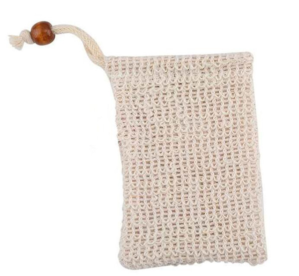 9*14cm Making Bubbles Soap Saver Sack Soap Pouch Soap Storage Bag Drawstring Holder Bath Supplies Bath Toilet Supplies