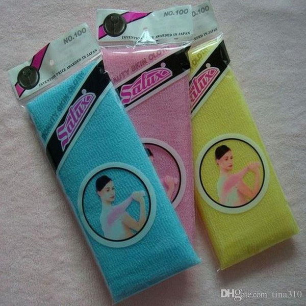 New hot sale Japanese SALUX massage towel Bathing back Bathing and blister Emollient exfoliation towel T4H0276