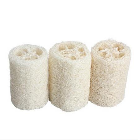 Wholesale New Mignon Natural Loofah Luffa Loofa Bath Shower Sponge Spa and Body Scrubber Free Shipping