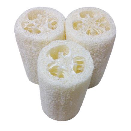 loofah New Natural Loofah Bath Body Shower Sponge Scrubber Pad Hot Body Scrub body brush badkamer accesoires