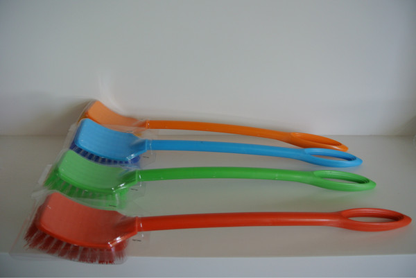 The long plastic toilet brush toilet cleaning brush wholesale supermarket supply manufacturers selling two yuan