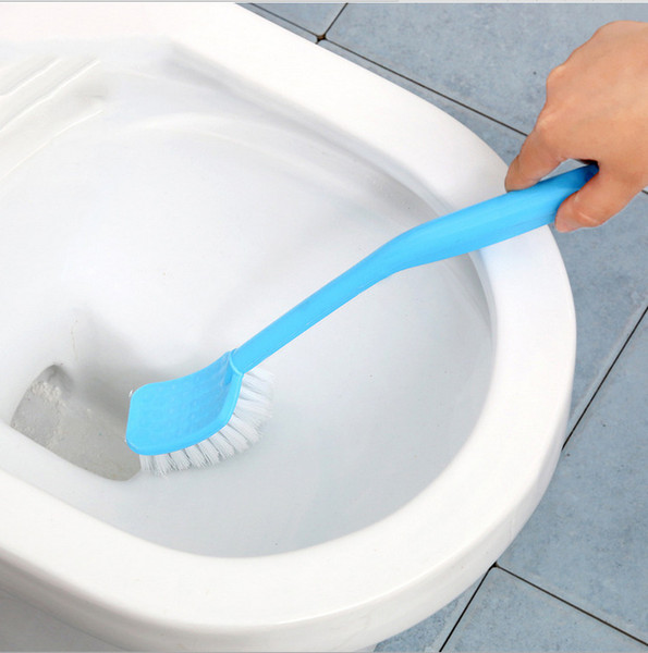 Contracted toilet brush Plastic long-handled brush to clean the toilet brush Toilet brush Clean toilet brush 50 g