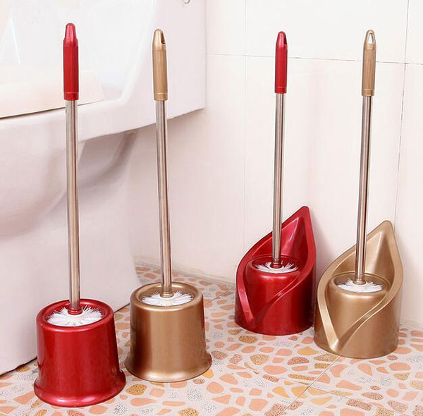 Creative base long handle toilet brush toilet toilet toilet brush set a soft brush to clean plastic wholesale