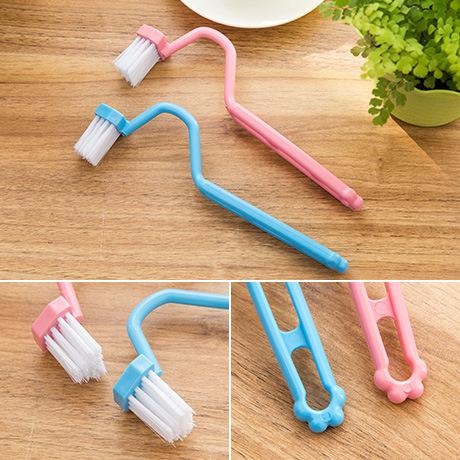 Creative S type toilet brush soft toilet toilet toilet brush brush brush cleaning the kitchen corner